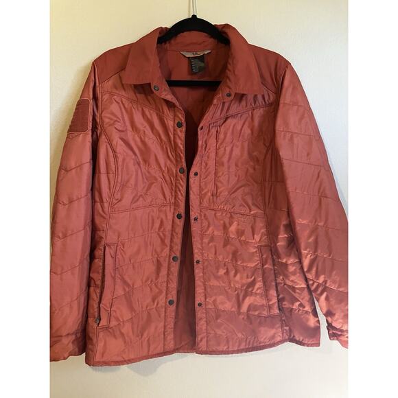 5.11 Tactical Jacket Women's Medium button orange puffer jacket large